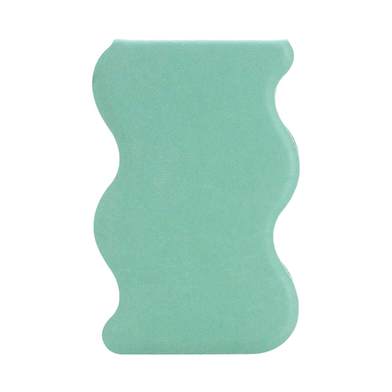 Miroir en cuir PU vert clair
