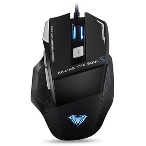 S12 Gaming Mouse Makro programmierung Kabel gebundene E-Sport Mechanische Spiel druck pistole Spezieller Computer USB Geflochtene Seilmaus - Product Image 5