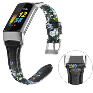 Ivahoe Dây Đeo Bằng Da Cho <span class=keywords><strong>Fitbit</strong></span> <span class=keywords><strong>Charge</strong></span> 5 Vòng Đeo Tay Dây Đeo Đồng Hồ Dây Đeo Cổ Tay Cho <span class=keywords><strong>Fitbit</strong></span> <span class=keywords><strong>Charge</strong></span> 5 Thay Thế Cho Nam Nữ - Product Image 4