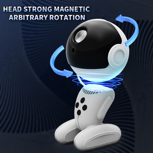 Çocuk çocuk çok renkli <span class=keywords><strong>Robot</strong></span> LED gece lambası evren Galaxy projektör ışık oda tavan için - Product Image 4
