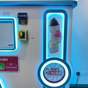 Thông minh hoàn toàn tự động kỹ thuật số màn hình cảm ứng Kem Máy bán hàng tự động SDK chức năng mới ngoài trời tàu điện ngầm mềm Băng trung tâm mua sắm - Product Image 2