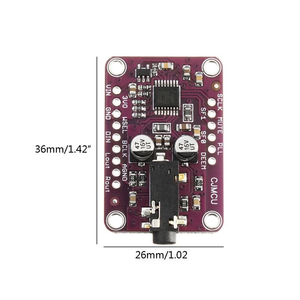 UDA1334A DAC Module CJMCU-1334 UDA1334A I2S DAC Audio Stereo Decoder Module Board For <strong>Arduino</strong> <strong>3.3V</strong> - 5V - Product Image 4