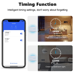 SZMYQ 2 в 1 Tuya Smart Life мобильное приложение удаленный таймер и обратный отсчет 4Gang стеклянная панель домашний настенный выключатель света с переключателем вентилятора - Product Image 5