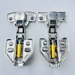 Đồ nội thất tủ tự động đóng cửa Clip-on có thể điều chỉnh thẳng bản lề 35 mm mới mềm đóng bản lề - Product Image 3