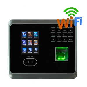 UF100 машина для посещаемости времени Wi-Fi система распознавания лиц с считывателем отпечатков пальцев TCP/IP терминал посещаемости для лица - Product Image 2
