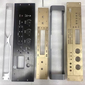 ZSTC C-BOXシュロフブラシアルマイトアンプアルミフロントコントロールパネル - Product Image 6