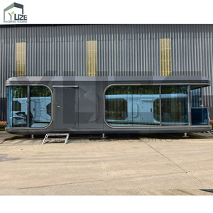 Casas capsula V10 mô hình thiết kế sang trọng sinh thái thân thiện di động di động đúc sẵn vườn Viên Nang Nhà 3 phòng ngủ - Product Image 5