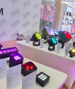 Display TFT 160w RGBWA UV 6 in1 Wireless DMX LED impermeabile per esterni Par light IR telecomando RDM illuminazione professionale da palcoscenico - Product Image 6