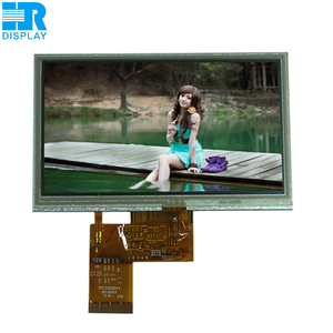 Pantalla LCD Módulo de pantalla LCD TFT de 5 pulgadas Pantalla táctil LCD TFT de 5 "pulgadas 480x272 con pantalla de panel táctil resistiva 40 pines RGB - Product Image 3