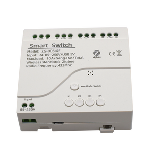 Zigbee 4ch Smart domotica modulo interruttore luce DIY DIY relè di lavoro relè con Tuya APP telecomando Alexa Google Home - Product Image 1