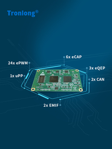 Placa industrial <span class=keywords><strong>FPGA</strong></span> do núcleo dos logotipos do cartão Tronlong F2837x +, <span class=keywords><strong>DSP</strong></span> TMS320F28377/79, C2000, logotipos do Unigroup