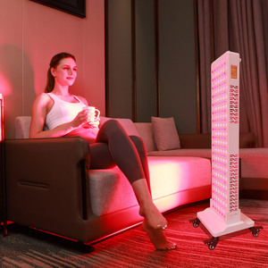 IDEATHERAPY 8波レッドライト赤外線パネルBluetooth APP機能ハーフボディセラピー米国プラグスタンディングタイプ - Product Image 1