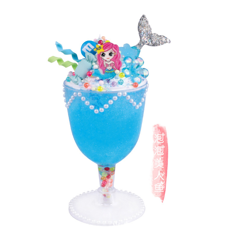 Bubble mermaid-color box packaging