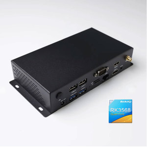 Android RK3568 Google сертифицированная система Android 11 цифровая вывеска медиаплеер бокс 2G/32G поддержка разрешения 4K 2K