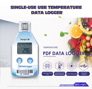 YIERYILCDディスプレイIP67レコーダー湿度USB温度データロガー果物寒冷農業製薬研究所用 - Product Image 2