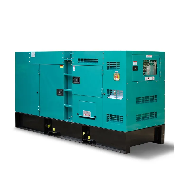 Pronto para enviar motor VLAIS 80kw 100kva gerador diesel CP-C100 silencioso de baixa velocidade e baixo consumo de combustível com tanque de grande capacidade