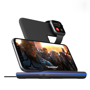 อุปกรณ์ชาร์จไวไร้สายแบบ3 in 1 10W, มาใหม่2021สำหรับ Apple airpods Pro พร้อมระบบป้องกัน OTP - Product Image 5
