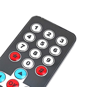 Taidacent 17 Chiave Telecomando Nero CR2025 Trasmettitore di Controllo Remoto A Infrarossi Senza Fili Adatto per Microbit 51 Singolo MCU - Product Image 3