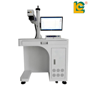 LC thương hiệu sợi Laser đánh dấu máy cho kim loại thép nhôm khắc Laser đánh dấu kim loại Tên tấm ROTARY nhẫn khắc - Product Image 2