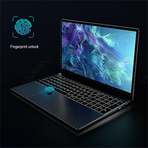 Laptop 15,6 "8G/16G RAM 512G Notebook Intel N5095 Computadora Windows Pro Teclado retroiluminado Desbloqueo de huellas dactilares Webcam 5G WiFi BT4.0