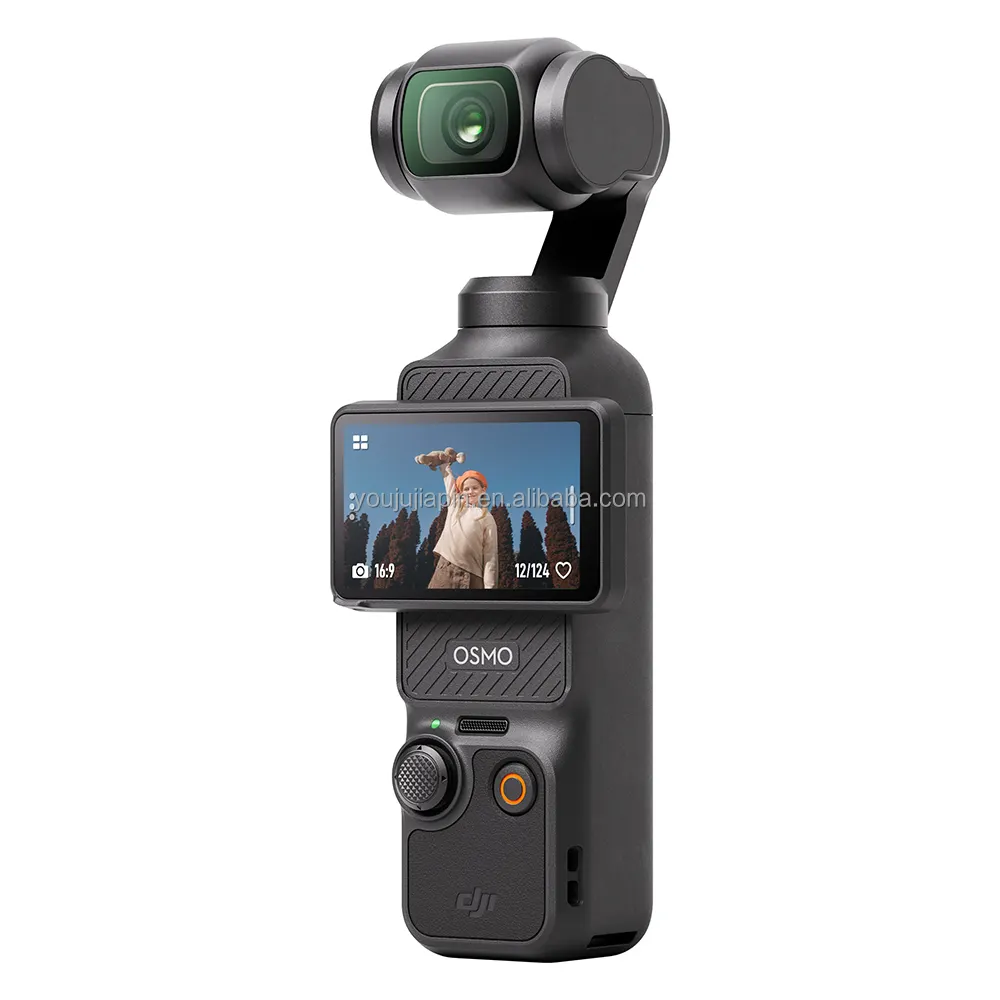 DJI Osmo Pocket 3 Vlogging Cámara con 1 "CMOS y 4K/120fps Video Face/Object Tracking 2" Pantalla táctil giratoria Pequeña cámara de video