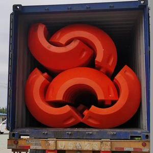 DN 800 Wear Resistant Light Duty MDPE <strong>Pipeline</strong> <strong>Float</strong> for <strong>Dredging</strong> on River and Sea - Product Image 5