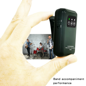 ERZHEN UHF profesyonel kablosuz sistem izleme kulak ses kartı mikser sahne performansı canlı müzik izleme - Product Image 5