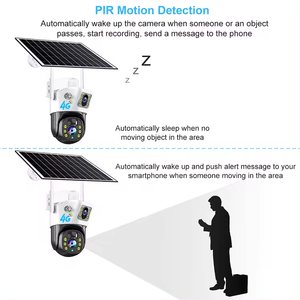 Rscamtom Okam Pro 12MP户外IP摄像机三镜头PTZ运动检测报警双向语音360 Wifi 12MP三镜头PTZ摄像机 - Product Image 3