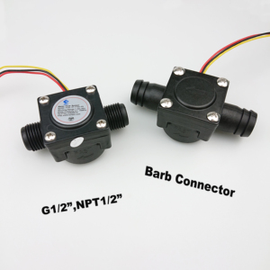 DN15真ちゅう製ホール効果流量計G1/2 "タービン水流センサーアナログパルス出力1〜30 LPM - Product Image 4