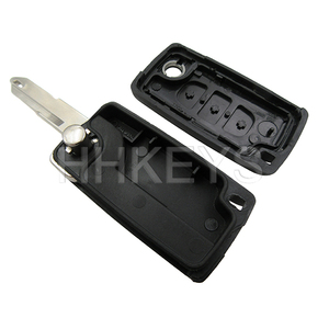 3 düğme Flip anahtar kılıfı pil yeri olmadan (CE0523) VA2 HU83 NE72 NE78 - Product Image 4