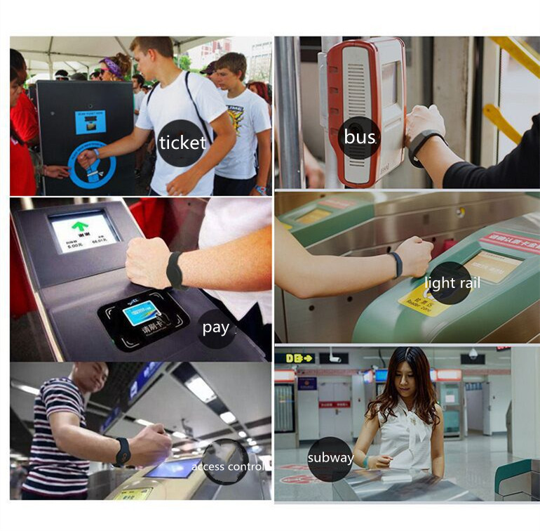 silicone watch band set hotel rfid plastic card rfid card 13.56mhz silicone wristbands