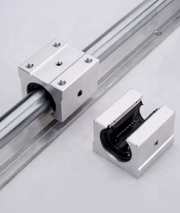 Skylon, venta al por mayor, riel lineal de aluminio, soporte de rodamiento SBR SBR20 con SBR20UU LM20UU, Riel de guía lineal redondo deslizante lineal - Product Image 1