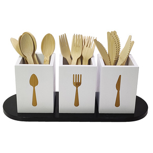 Tre Bạc <span class=keywords><strong>Caddy</strong></span> đồ dùng chủ tổ chức nhà bếp đồ dùng <span class=keywords><strong>Caddy</strong></span> cho bộ đồ ăn - Product Image 6