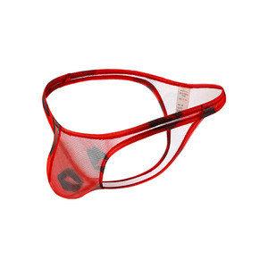 Sexy người đàn ông của đồ lót crotch ít thoáng khí thấp tăng Mini G-string thongs Bikini Briefs Nylon dệt kim - Product Image 5