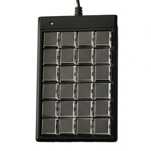 Tastiera Mini meccanica USB programmabile 24 tasti per macchine POS e registratori di cassa - Product Image 1