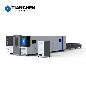 光纤环绕交换平台激光切割封闭式Ipg 4数控激光切割机3000w 2000 X 6000毫米 - Product Image 1
