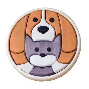 Montessori Đồ chơi giáo dục xây dựng sáng tạo hình dạng màu Stacker làm tổ Câu Đố khối cầu vồng bằng gỗ Xếp Chồng Đồ chơi - Product Image 1