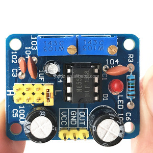 NE555 atım jeneratörü darbe marş görev döngüsü ve frekans ayarlanabilir modülü DIY kiti osilatör kare dalga sinyal jeneratörü - Product Image 5