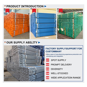 Venta directa de fábrica, andamio telescópico de soporte de acero de encofrado ajustable de 8 pies, 10 pies, 15 pies para construcción de edificios - Product Image 6