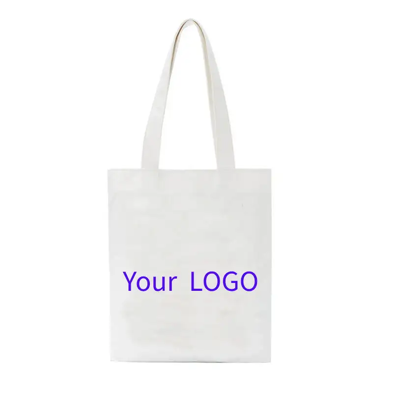 उच्च बनाने की क्रिया शॉपिंग बैग कारखाने प्रचार कैनवास शॉपिंग बैग कस्टम लोगो कपास ढोना बैग