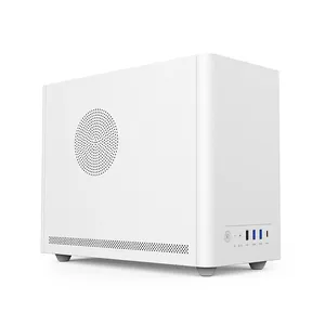 Venta al por mayor Mid Tower ITX PC Gaming Case con refrigeración por agua Oficina Ordenador Servidor Chasis Matx Oficina Computadora Torre en stock - Product Image 2