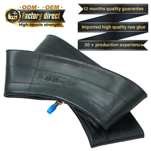Motosiklet yeni lastik kauçuk küçük iç tüp 100/90-17 Katana 13 inç 2.50/2.7 80/100-21 vana ile Scooty için - Product Image 1