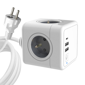 ワイヤレス充電ステーションPOPSTYLEスマート電源ソケットスウェーデン携帯電話アクセサリー3in1 Z波延長ソケット16A0.49 kg - Product Image 4