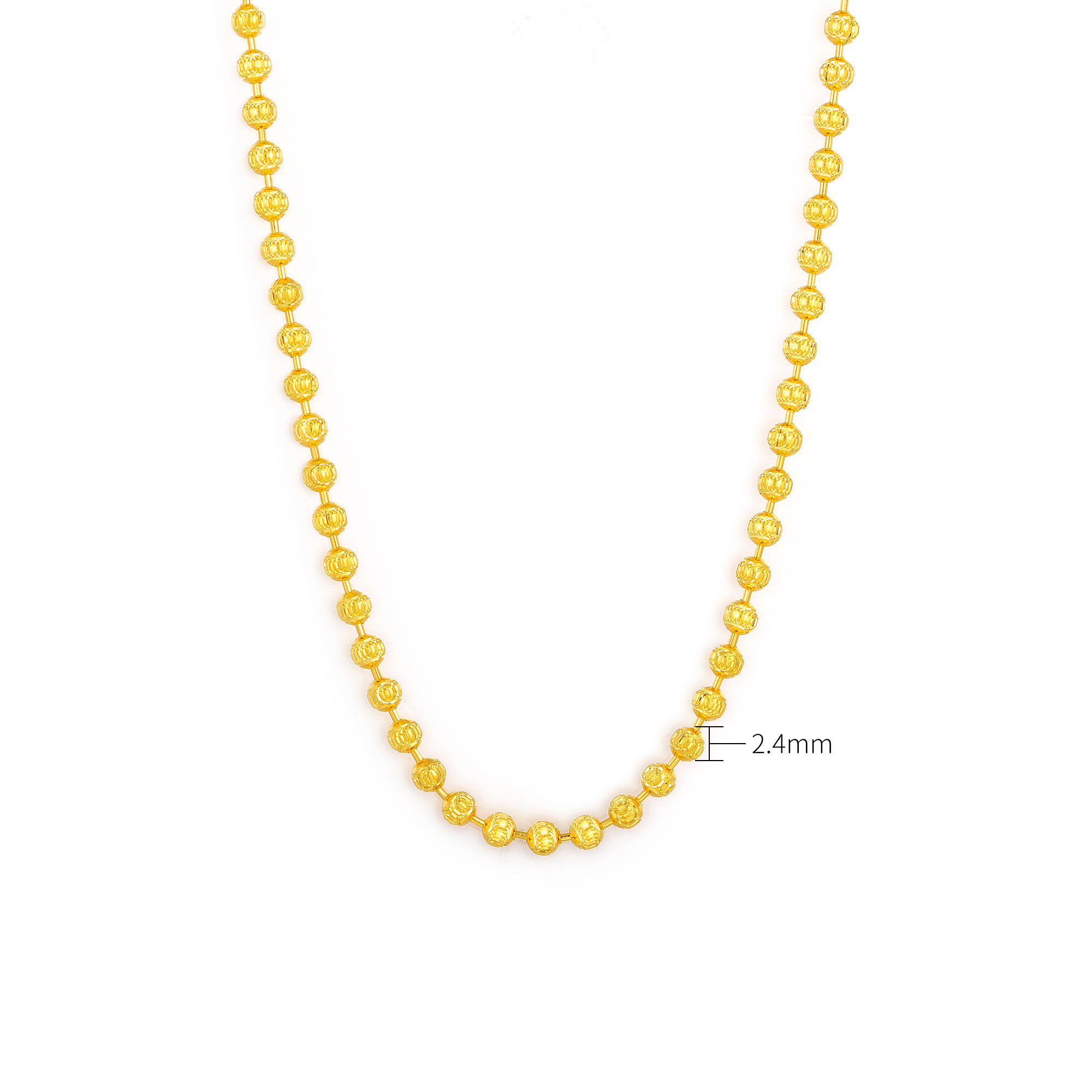 Catena in oro 24k