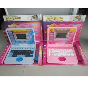 130 Function English Spanish LanguagesTalking <strong>Reading</strong> Latop Learning Machine Preschool Kids Learning Machine Educational Toys - Product Image 4