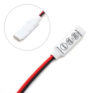 Controller RGB LED DC12V Mini Controller RGB a 3 tasti per 5050 SMD RGB LED Strip light - Product Image 5