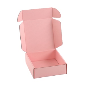 Boite Cadeau Karton Emballage oluklu Karton kağıt hediye küçük iş için posta gönderim kutusu özel baskılı nakliye ambalaj kutuları - Product Image 3