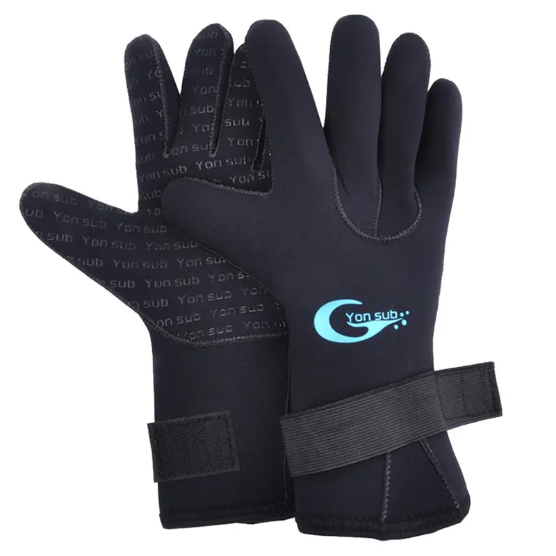 Gants de pêche en apnée 3mm, gants de plongée en néoprène avec protection chaude et froide pour la natation