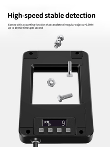 Sensor de conteo de gotas de ventana rectangular de alta velocidad que detecta cualquier objeto Sensor de conteo de gotas de fibra de ventana sin puntos ciegos - Product Image 3
