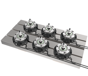 ระบบหนีบจุดศูนย์พาเลทเปลี่ยนเร็วสำหรับศูนย์เครื่องจักร CNC KSZ115เครื่องจักรขนาดใหญ่ - Product Image 4